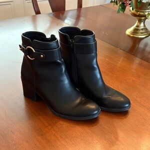 Ann Taylor Factory Black Ankle Boots